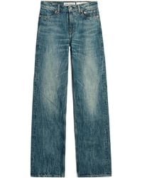 Our Legacy - Faded Straight-Leg Jeans - Lyst