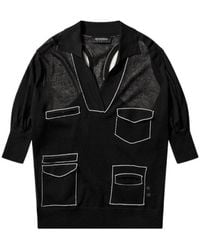 Kiko Kostadinov - Kreiner Knitted Polo Top - Lyst