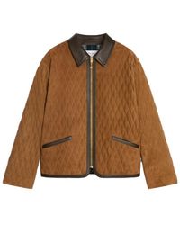 Celine - Quilted Jacket - Lyst