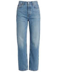Gucci - Logo Patch Straight-Leg Jeans - Lyst