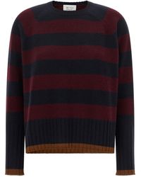 Be You - 1175 Striped Knitted Sweater - Lyst