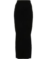 Rick Owens - Pillar Maxi Skirt - Lyst