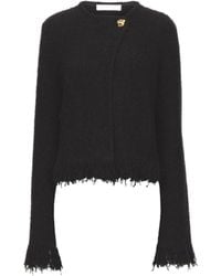 Chloé - Chloé Tweed Frayed Edge Jacket - Lyst