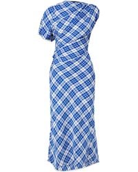 Proenza Schouler - Hallie Pleated Plaid Dress - Lyst