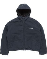 Acne Studios - Hooded Waxed Jacket - Lyst