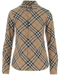 Burberry - Slim-Fit Checked Shirt - Lyst
