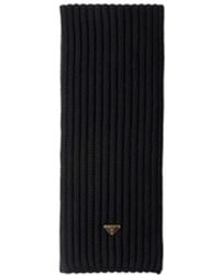 Prada - Wool Scarf - Lyst