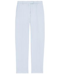 McQueen - Cropped Tailored Trousers - Lyst