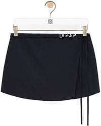 Loewe - Wrapped Shorts - Lyst