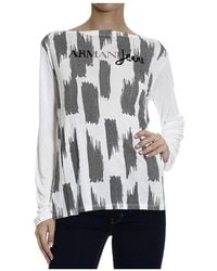 Armani Jeans - Logo Details T-Shirt - Lyst