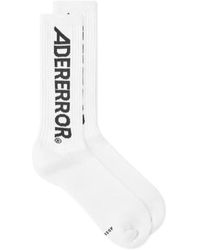 Adererror - Logo Letter Knitted Socks - Lyst