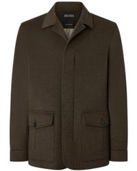 ZEGNA - Long-Sleeve Jacket - Lyst