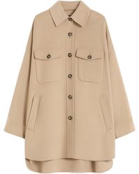 Weekend by Maxmara - Long-Sleeved Button-Up Coat - Lyst