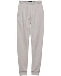 Prada - Cotton Fleece Joggers - Lyst