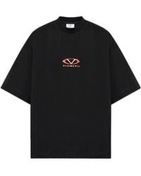 Vetements Rammstein Oversized Printed Cotton-jersey T-shirt Vetements Rammstein Oversized Printed Cotton-jersey T-shirt
