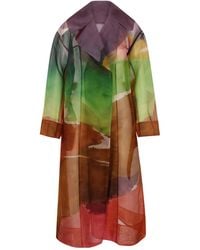 Ulla Johnson - Novalie Belted Printed Coat - Lyst