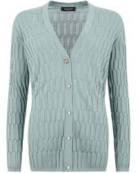 Fabiana Filippi - Long-Sleeved Knitted Cardigan - Lyst