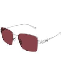 Gucci - Eyewear Rectangle Frame Sunglasses - Lyst
