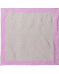 Gucci - Gg Silk Twill Bandana - Lyst