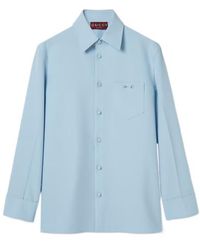 Gucci - Horsebit-Embellished Twill Shirt - Lyst