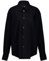 Ami Paris - Ami Oversized Sharp-Collar Shirt - Lyst