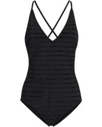 Brunello Cucinelli - Dazzling Stripe Swimsuit - Lyst