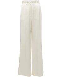 Gabriela Hearst - High-Waisted Wide-Leg Trousers - Lyst