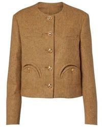 Blazé Milano - Shamo Virgin Wool Tweed Jacket - Lyst