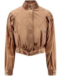 Chloé - Long-Sleeved Casual Jacket - Lyst