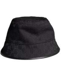 Gucci - Gg Cotton Canvas Bucket Hat - Lyst