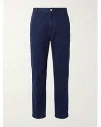 Gucci - Button-Fly Chino Trousers - Lyst