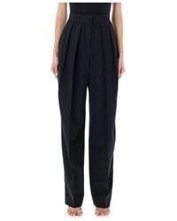 Stella McCartney - High-Waisted Straight-Leg Trousers - Lyst