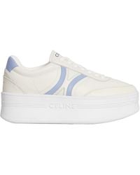 Celine - Block Sneakers With Back Triomphe And Wedge Outsole - Lyst