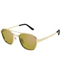 Cartier - Square Frame Sunglasses - Lyst