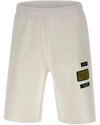MM6 by Maison Margiela - Patch Detailed Shorts - Lyst
