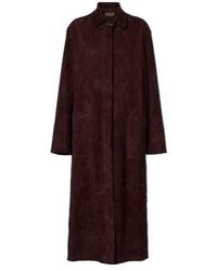Stouls - Suede Coat - Lyst