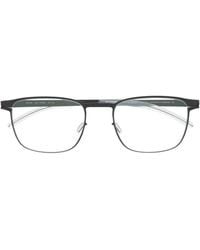 Mykita - Matte-Effect Square-Frame Glasses - Lyst