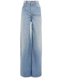 Chloé - Chloé High Waisted Wide-Leg Jeans - Lyst