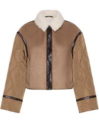 Weekend by Maxmara - Quilted Cropped Jacket - Lyst