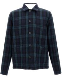 Paul Smith - Ps Checked Shirt Jacket - Lyst