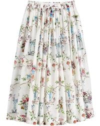 Dior - Iviera Mid-Length Flared Skirt - Lyst