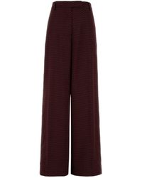 Dries Van Noten - Dot Printed Straight-Leg Trousers - Lyst
