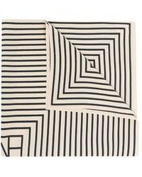 TOTEME - Totême Signature Monogram Silk Scarf - Lyst