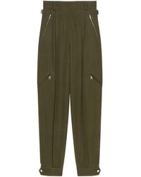 Givenchy - Zip-Detailed Pleated Trousers - Lyst