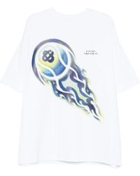 CASABLANCA - Tshirt Bright Interlock - Lyst