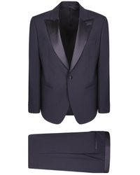 Lardini - Long-Sleeved Blazer And Trousers Set - Lyst