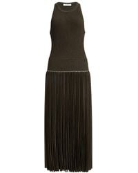 Alaïa - Knitted Maxi Dress - Lyst