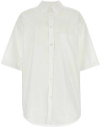 Balenciaga - Bb Stencil Large Fit Shirt - Lyst