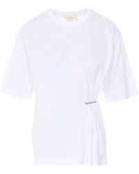 Twinset - Logo Plaque Crewneck T-Shirt - Lyst