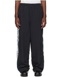 Vetements - Striped Wide-Leg Track Pants - Lyst